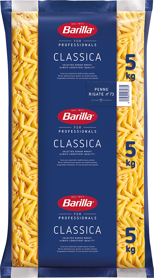 Penne Rigate No. 73 Classic Professionals 5kg Barilla