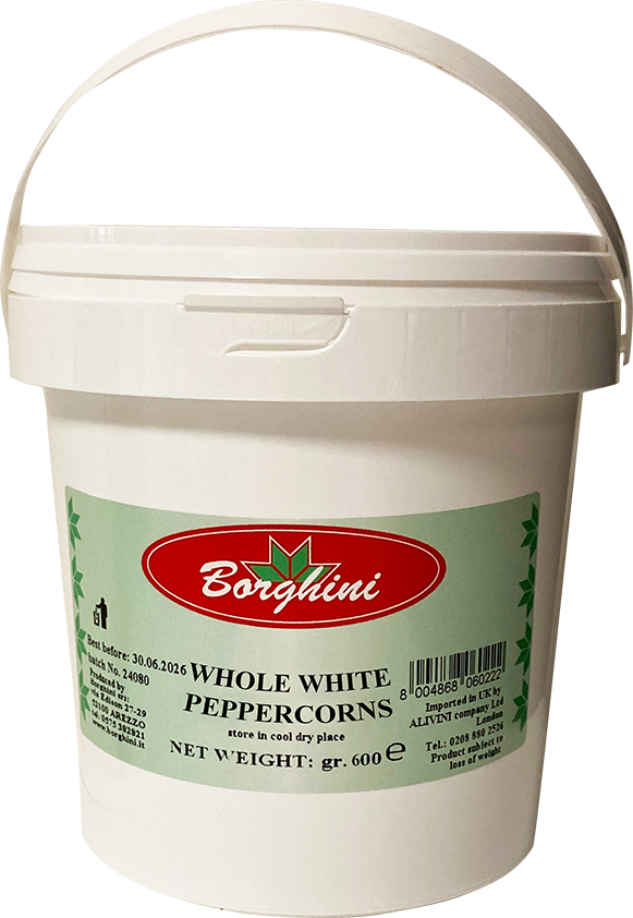 Pepe Bianco in Grani 600g BORGHINI