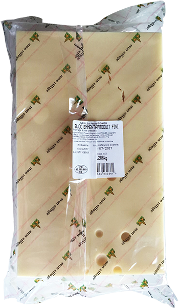 Emmental 1/4 Sottovuoto (3kg approx.) GRANAROLO