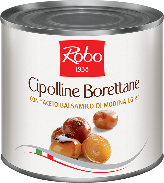 Cipolline Borettane In Aceto Balsamico Di Modena I.G.P. 2.6kg ROBO
