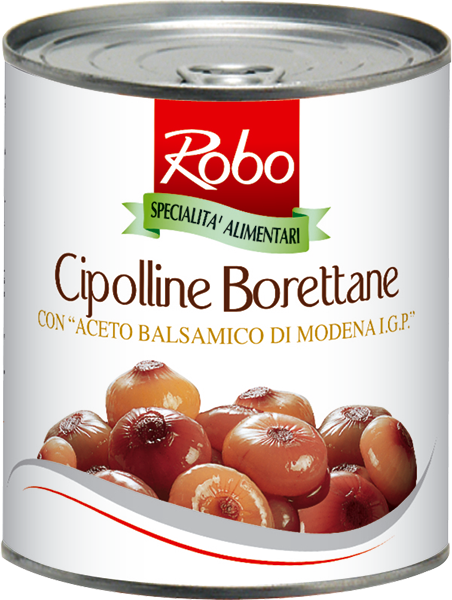 Cipolline Borettane In Aceto Balsamico Di Modena I.G.P. 840g ROBO