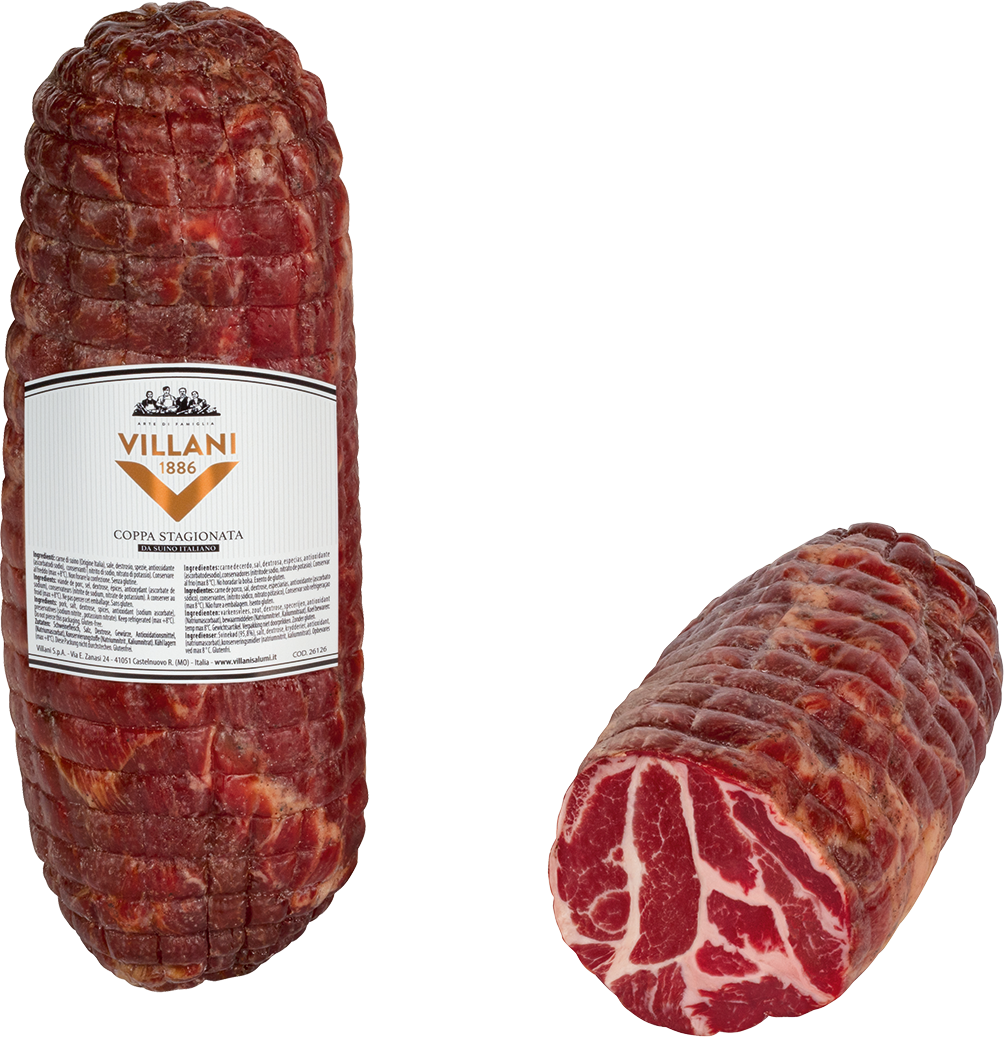 Coppa Stagionata Pulita Tradizionale (1.7kg approx.) VILLANI