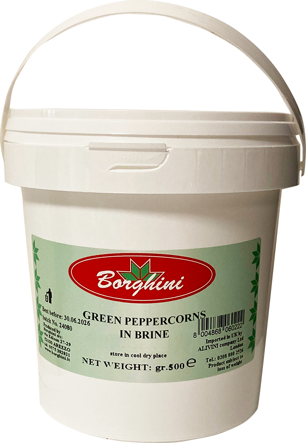Pepe Verde in Salamoia 500g BORGHINI