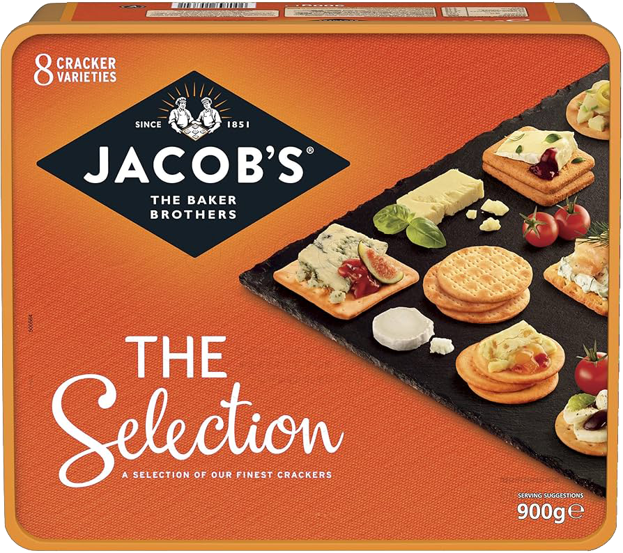 Assorted Cheese Biscuits 1kg JACOB'S