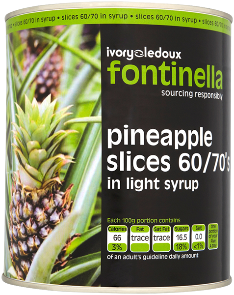 Pineapple Slices 825g FONTINELLA