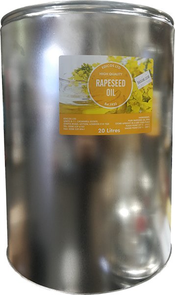 Pure Rapeseed Oil 20lt EDICOS