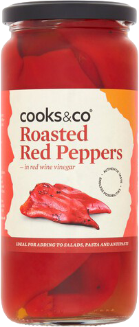 Red Peppers 400g COOKS & CO