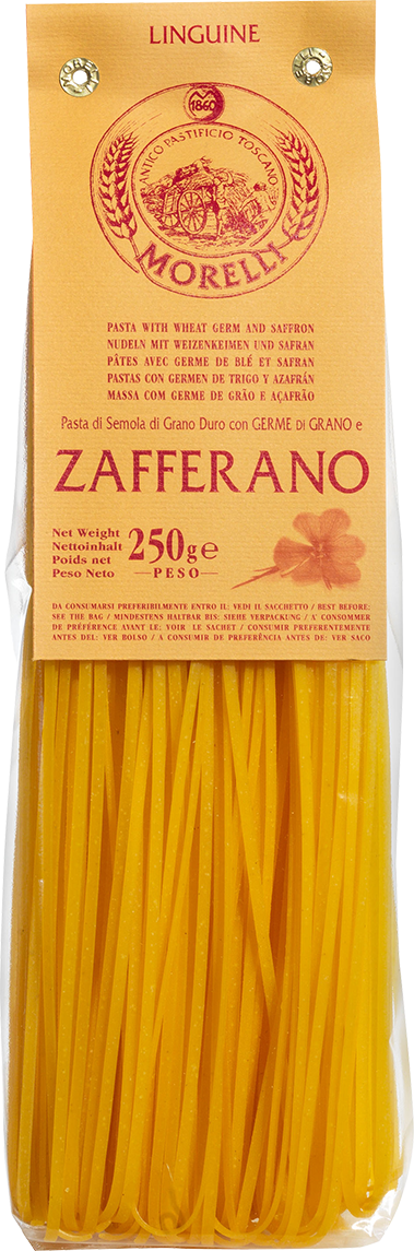 Linguine Zafferano 250g ANTICO PASTIFICIO MORELLI