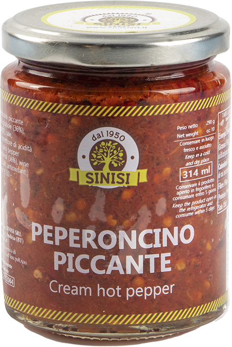 Crema di Peperoncino Piccante 314ml SINISI