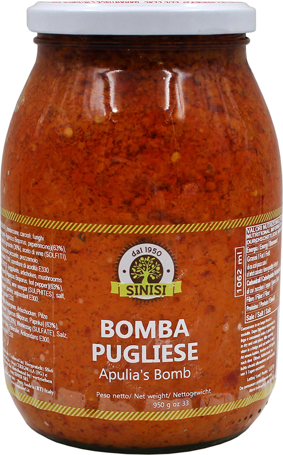 Bomba Pugliese Paté Jar 1.062ml SINISI