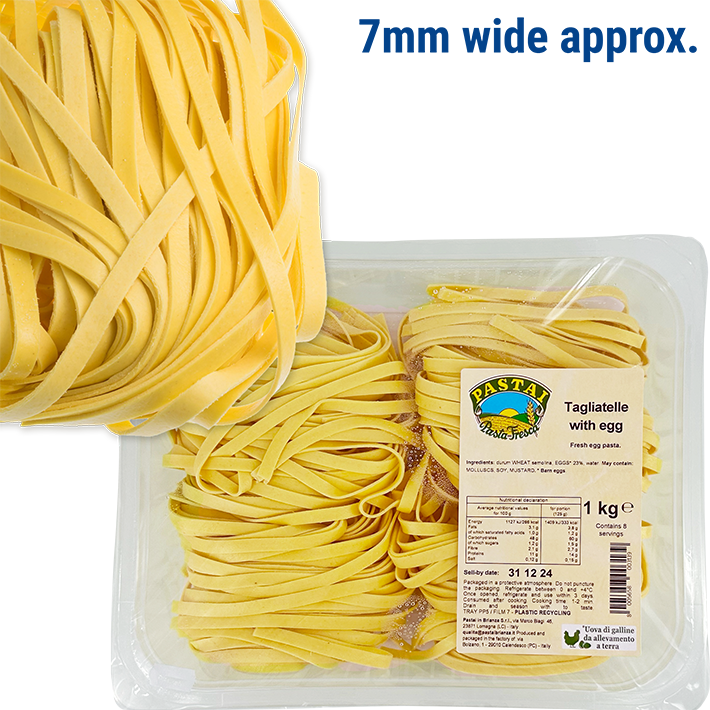 Tagliatelle all'Uovo 1kg PASTAI IN BRIANZA