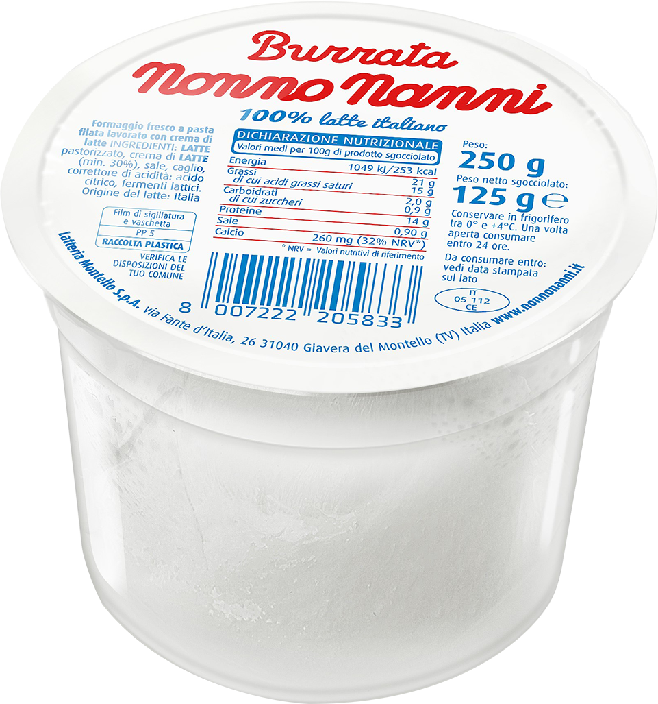 Burrata 125g NONNO NANNI
