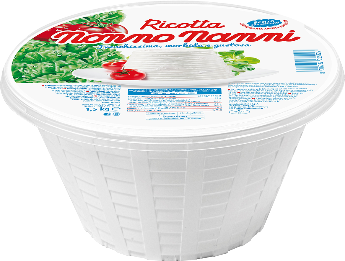 Ricotta 1.5Kg NONNO NANNI