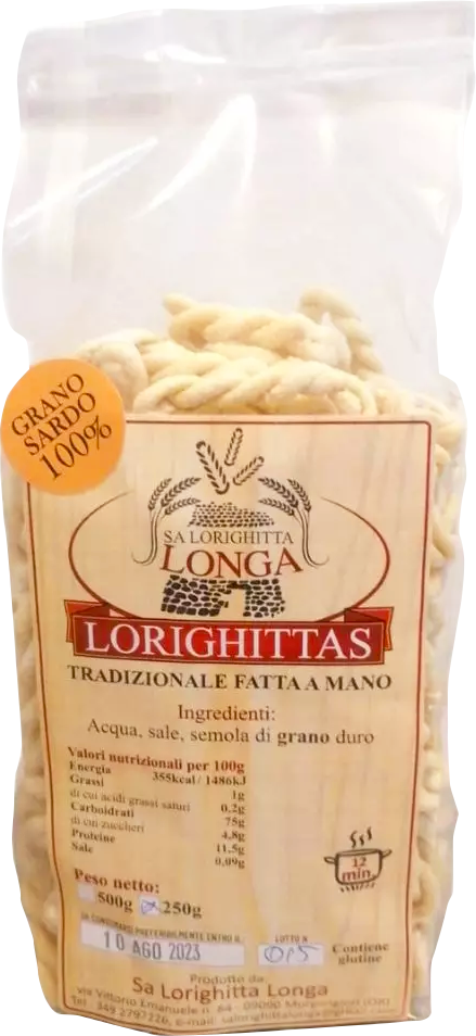 Lorighittas Tradizionali 500g SA LORIGHITTA LONGA