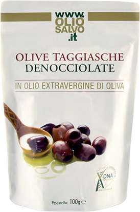 Olive Taggiasche Denocciolate 100g OLIO SALVO