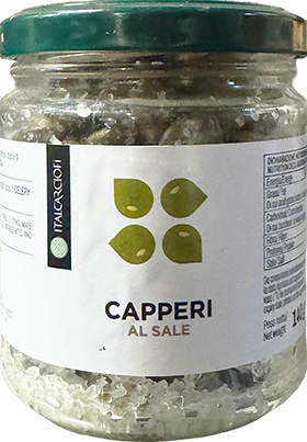Capperi Lacrimella Sotto Sale 140g ITALCARCIOFI