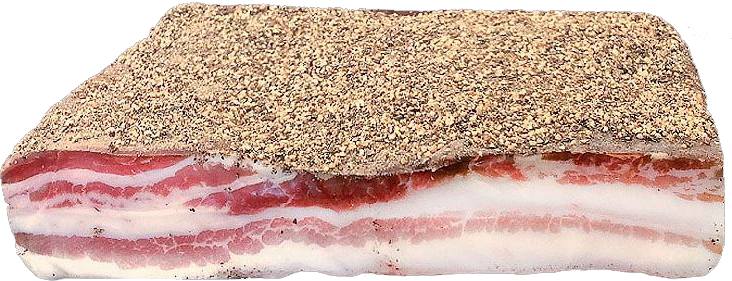 Pancetta Tesa Stagionata In Conca Di Marmo 800g LA BOTTEGA DI ADÒ