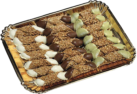 Cannoli Croccanti Assortiti (3 Flavours) 1Kg DOLCI EMOZIONI