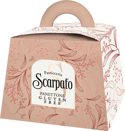 Panettone Senza Glutine (Scatola con Manico) 600g SCARPATO