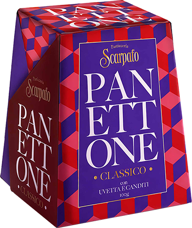 Mini Panettone Classico 100g SCARPATO