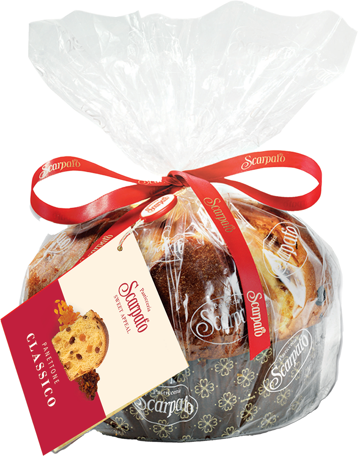 Panettone Classico (Cellophane) 750g SCARPATO