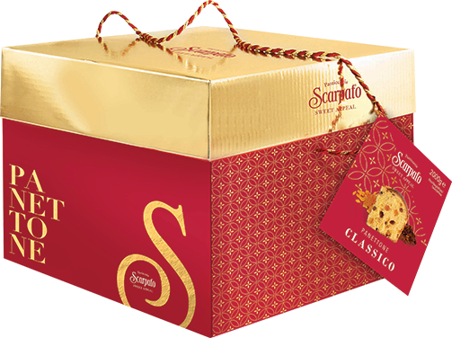Panettone Classico (Scatola Rossa) 2kg SCARPATO
