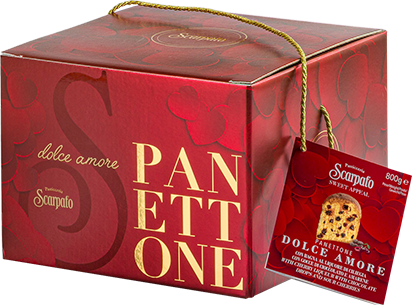 Panettone Dolce Rubino (Scatola Rossa) 800g SCARPATO