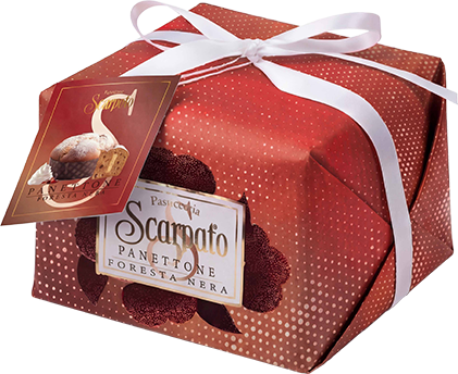 Panettone Foresta Nera (Incarto a Mano Prestige) 800g SCARPATO