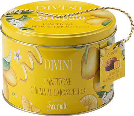 Panettone Limoncello (Latta Divini) 750g SCARPATO