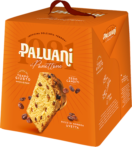 Panettone Senza Canditi (Scatola) 1kg PALUANI