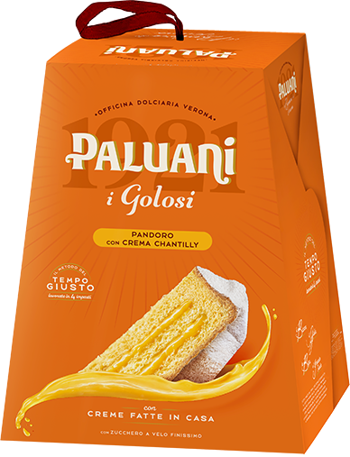 Pandoro Con Crema Chantilly 750g PALUANI