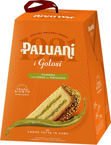 Pandoro Con Crema Al Pistacchio 750g PALUANI