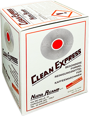Clean Express Detergent (15 x 20g sachets) NUOVA RICAMBI