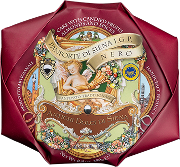Panforte Panpepato I.G.P. Nero 250g FABBRICA DEL PANFORTE