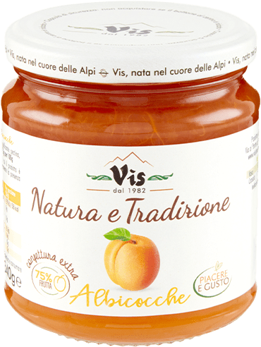CONFET BIO ALBICOCCA x330gm JARS VIS