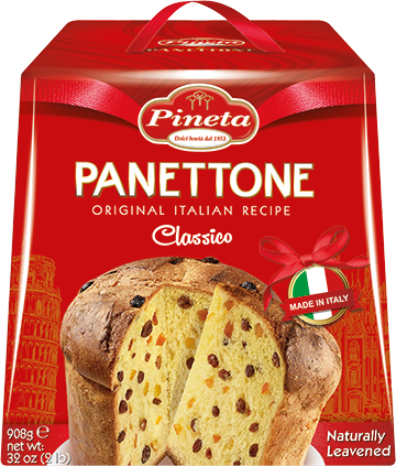 Panettone Classico (Scatola) 900g PINETA