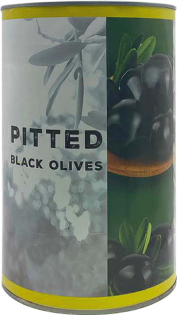 Pitted Black Olives 200/220 4.25kg ARROS CALDOS